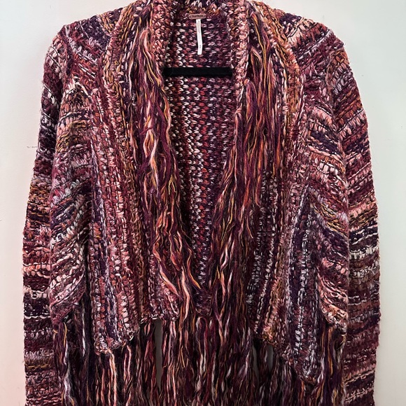Free People Sweaters - Free People Fringe Cardi - Small